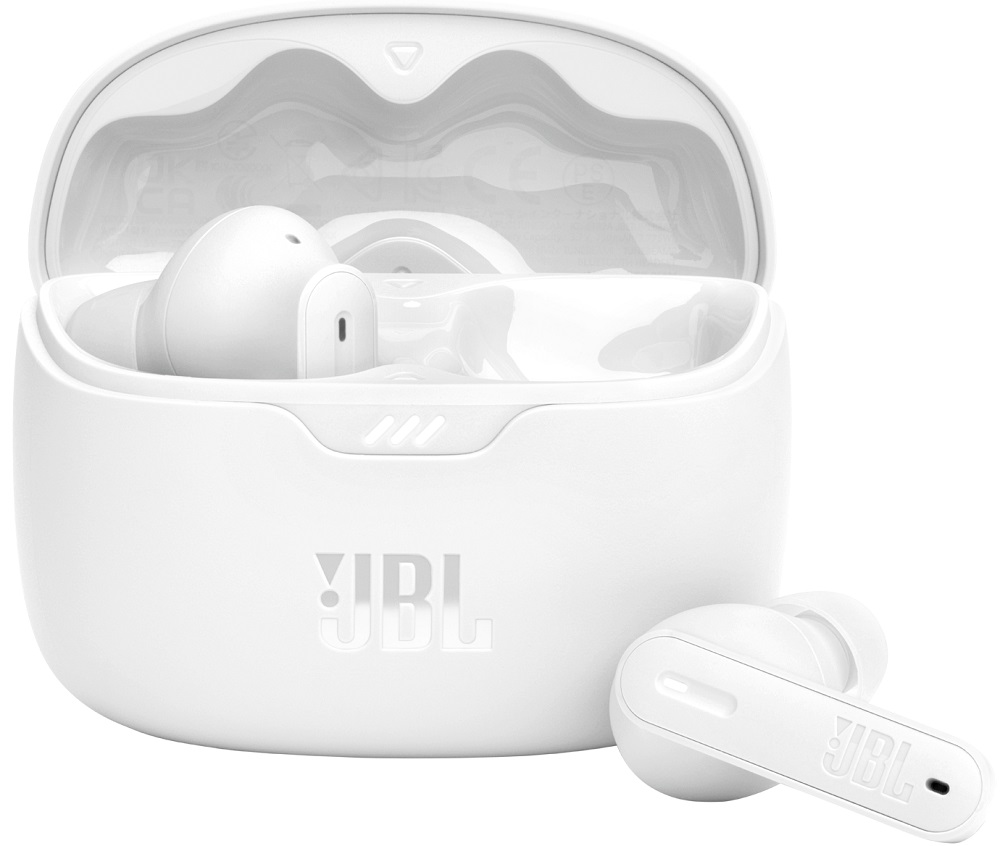 Fone de Ouvido JBL Tune Beam Bluetooth ANC - White